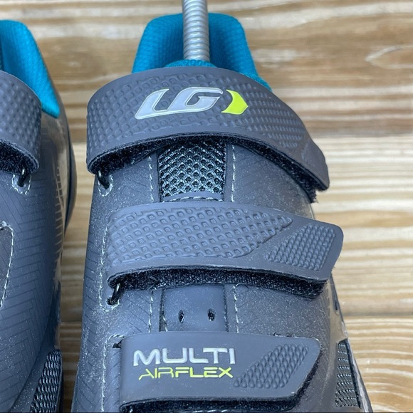Garneau Womens 41 Multi Air Flex Cycling Shoes Adjustable Straps NEW - Picture 5 of 10